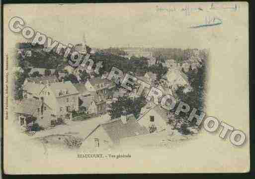 Ville de BEAUCOURT Carte postale ancienne